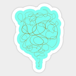 Scribble Sticker